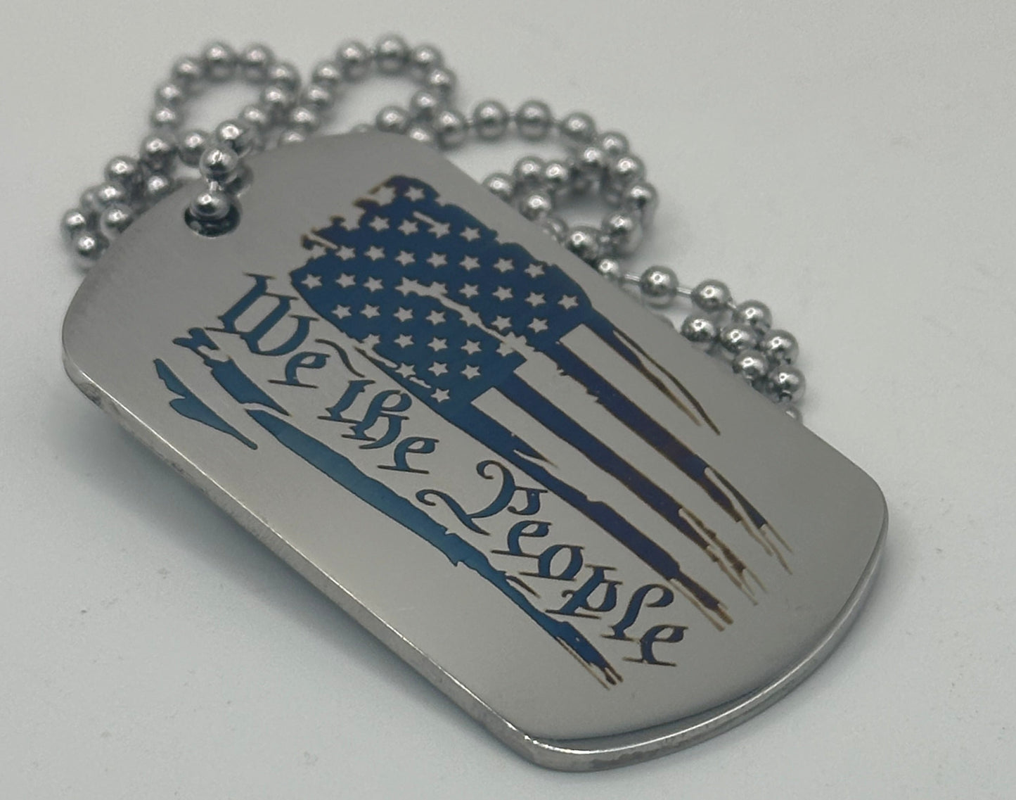 Custom Engraved Stainless Steel Dog Tag