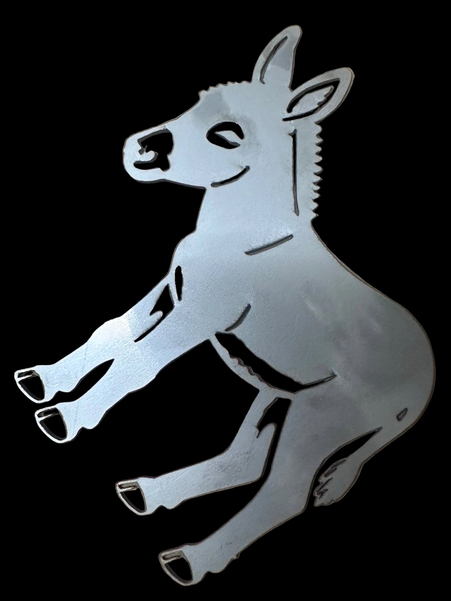 Stainless Steel cutout - Donkey