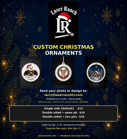 Christmas ornament - Customized