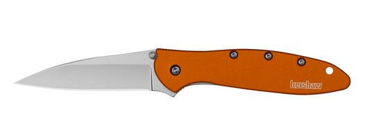 Knife - Kershaw 'Leek' Orange - Folding EDC