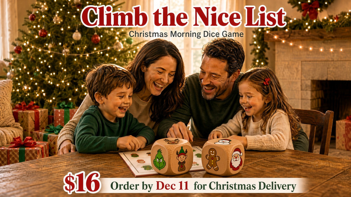 Christmas Dice Game - Climb the Nice List
