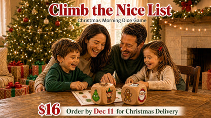 Christmas Dice Game - Climb the Nice List