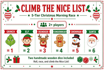 Christmas Dice Game - Climb the Nice List